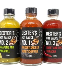 Dexters Hot Sauce Warm Sauce 3 Pack